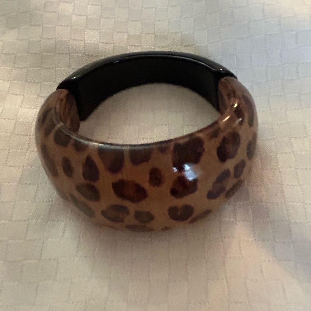 Leopard Cuff Bracelet
